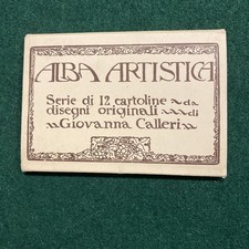 ALBA (Cuneo)-disegni di G. Calleri -12 Cartoline”Alba Artistica"-1967-come Nuove