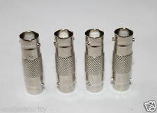 4Qty BNC female to female adapters couplers connector