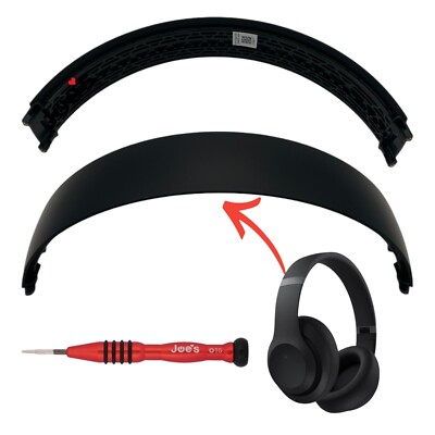 Original OEM Ersatz Kopfband Bogen Beats Studio Pro Kopfhörer (Schwarz) + T5