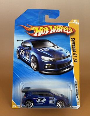 Hot Wheels 2010 HW Premiere VOLKSWAGEN SCIROCCO GT 24 MF Dark Blue w/10s (33/52)