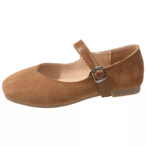 Ballerine donna slip on scuola Mary Jane punta tonda decolte comode ragazza passeggio - Foto 18 di 27