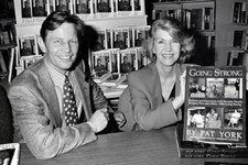 Michael York Pat York 4x6 photo 