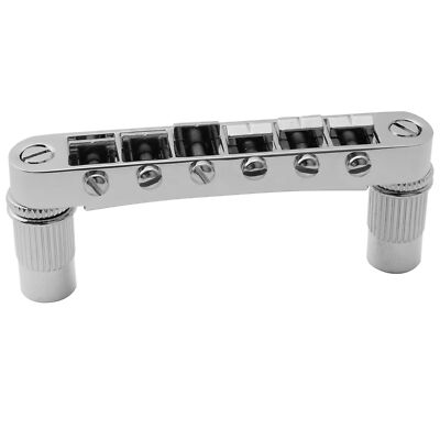 Musiclily Pro Chrome 52mm Tune-o-matic Wide Bridge For Epiphone Les Paul Guitar