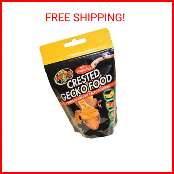 Zoo Med Watermelon Flavor Crested Gecko Food for Reptiles, 2 oz.