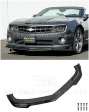 For 10-13 Camaro Ss Eos Performance Matte Black Front Bumper Lip Splitter