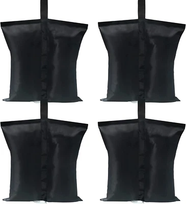 ABCCANOPY 4 Pack Canopy Weight Sand Bags Heavy Duty 120lbs Capacity for Tent Gazebo