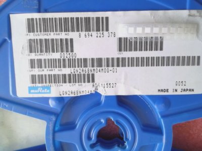10 x Induktivitäten - 68 nH - 20% - LQN2A68NM04M00-01 NEU