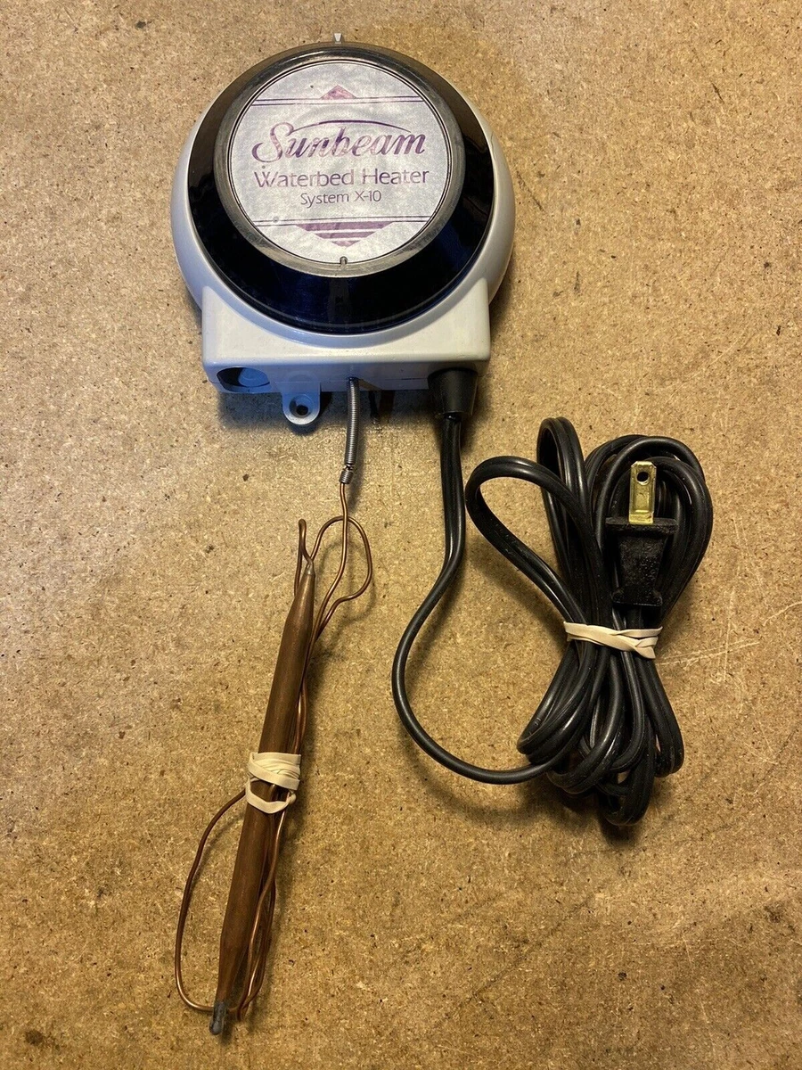 Vintage Sunbeam Waterbed Heater Control 4431-100 for Heater Pad 4502-100  Tested | eBay