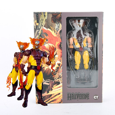 Wolverine Hellverine X-Men Comic Version w/Accessory 6'' Action Figure CT Toys