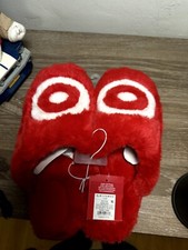 Unisex Red Plaid Slippers Adult Size XL Wondershop At Target