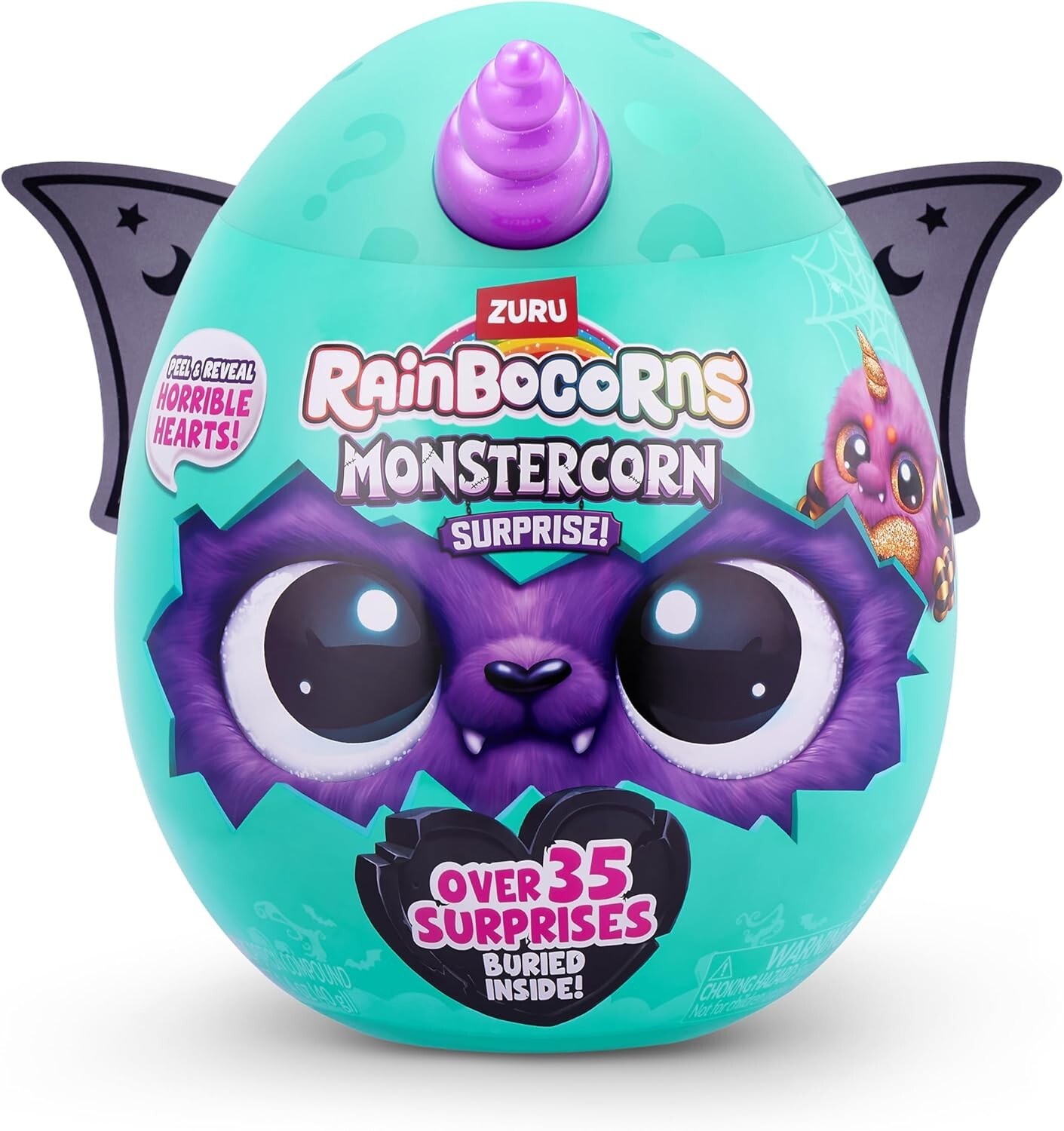 Rainbocorns Monstercorn Surprise 35+ Surprises Unboxing Soft Toy by ZURU