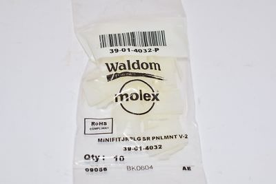 Lot of 10 NEW Molex 39-01-4032-P 3 Position Connector Plug Natural 0.165'' (4.20