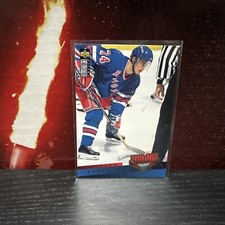 1995-96 Upper Deck Young Guns NIKLAS SUNDSTROM Rookie #408 NY Rangers - YG RC