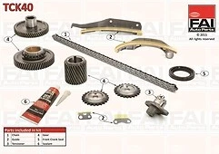 TIMING CHAIN KIT To Fit MITSUBISHI PAJERO CLASSIC (V2_W) 3.2 DiD (4M41) 09