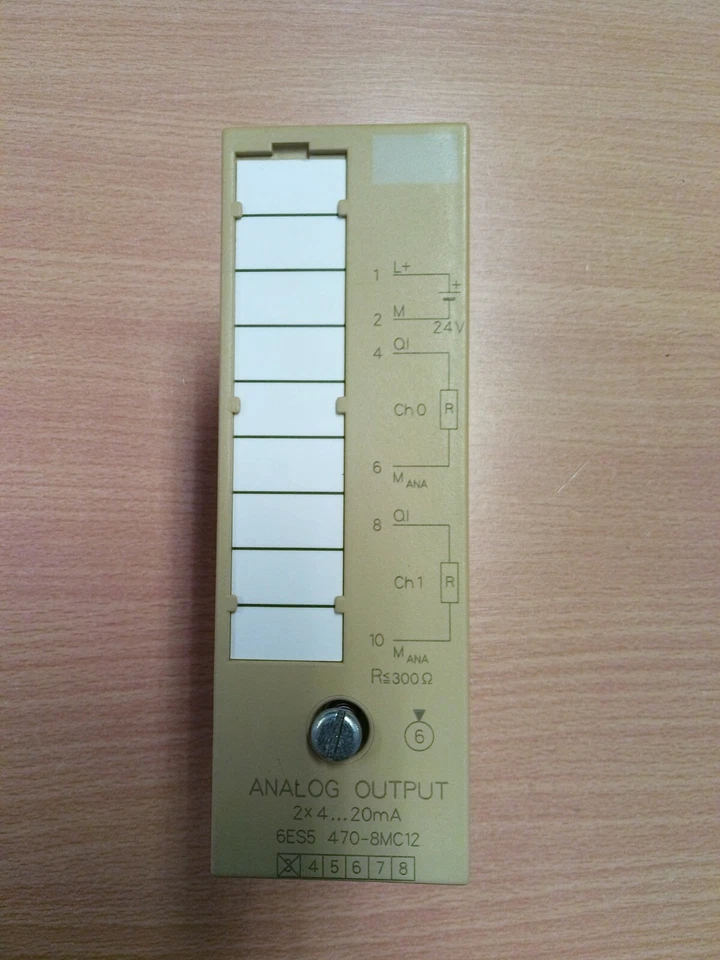 Siemens 6ES5 470-8MC12 S5 Analogue Output Module (UK VAT included in price) - Image 3 of 3