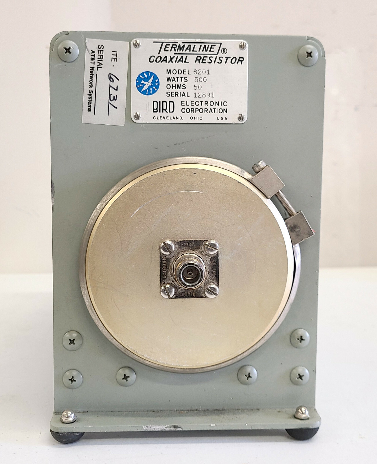 Bird Termaline Coaxial Resistor Model 8201 500 Watts/50 Ohms eBay