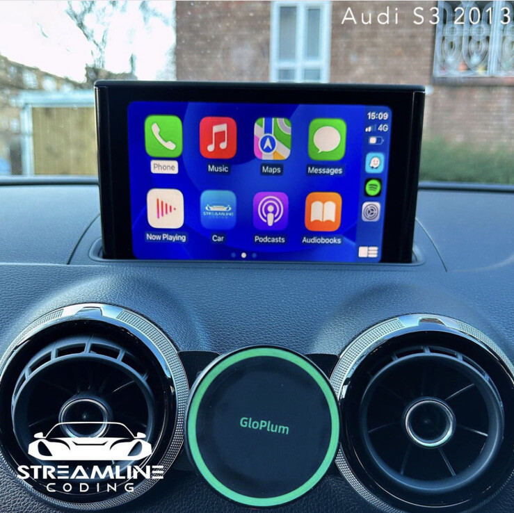 Audi CarPlay kit audi a3 s3 rs3 前期専用 Wireless Carplay & Android Auto (8V) Audi A3 S3 RS3 - DMP