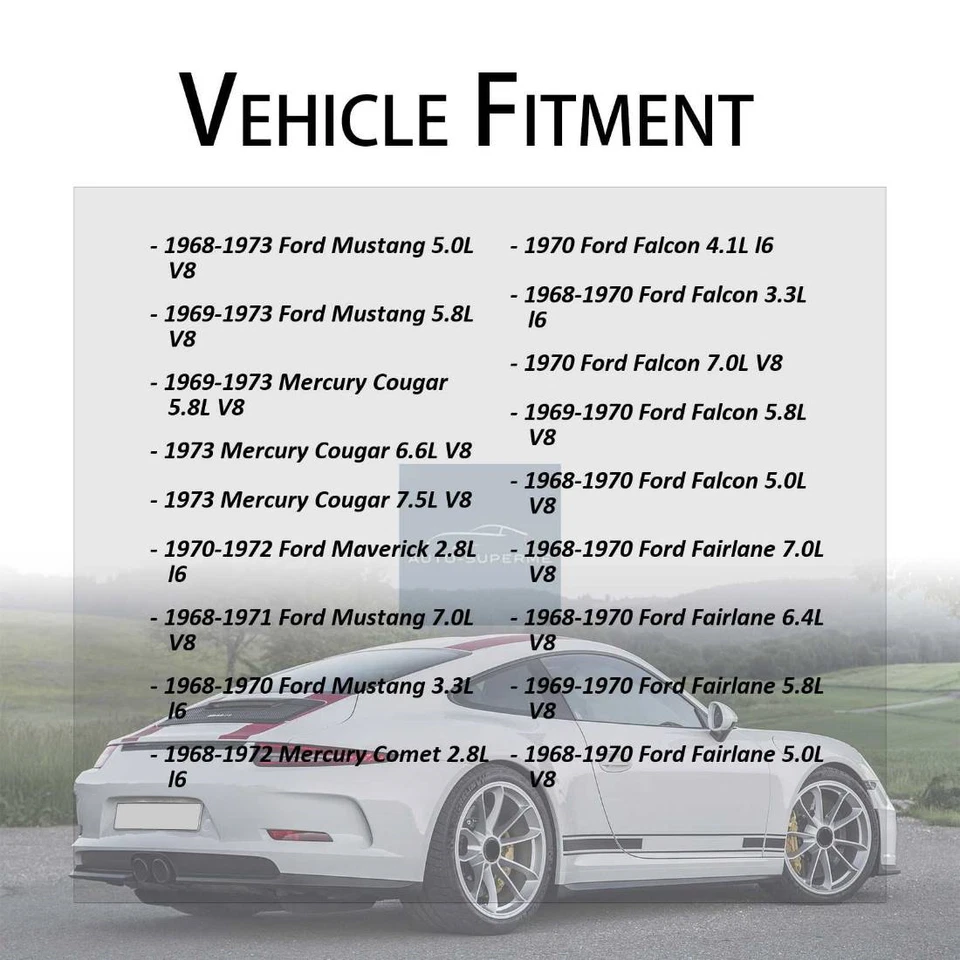 2 полных передних нижних рычага управления для Ford Mustang 1968-1970 - Изображение 3 из 4