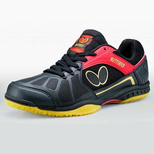 Butterfly Lezoline Rifones Zapatos de Tenis de Mesa Interior Unisex Zapatos Negros Nuevos con Etiquetas - Imagen 3 de 4