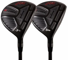 Men's Majek K-Series Fairway 3 5 Wood Set Clubs, X Stiff Flex Graphite Shaft