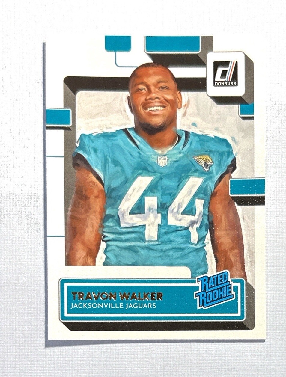 Travon Walker ~ 2022 Panini Donruss ~ Rated Rookie #325 Canvas