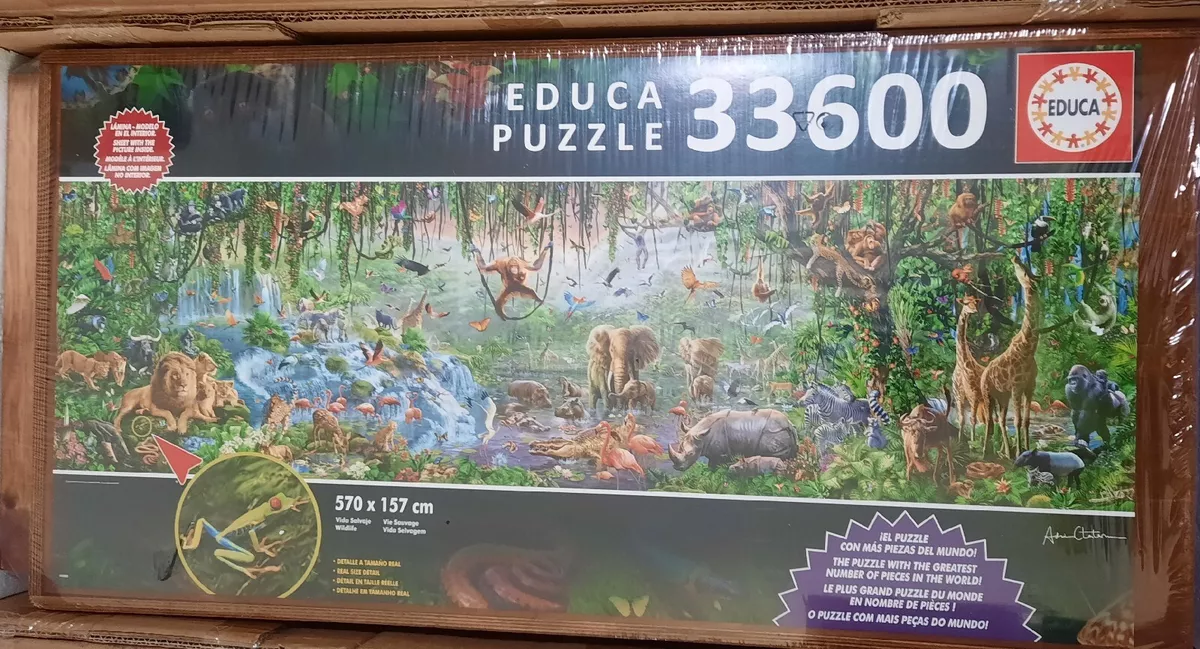 Educa Wildlife - 33600 pieces - Puzzles123