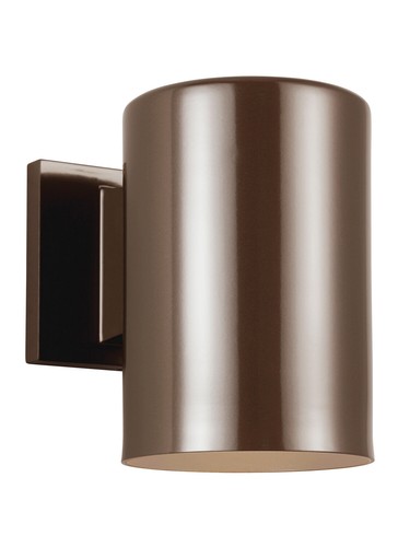 Cylinders 7 Outdoor Wall Light in Bronze