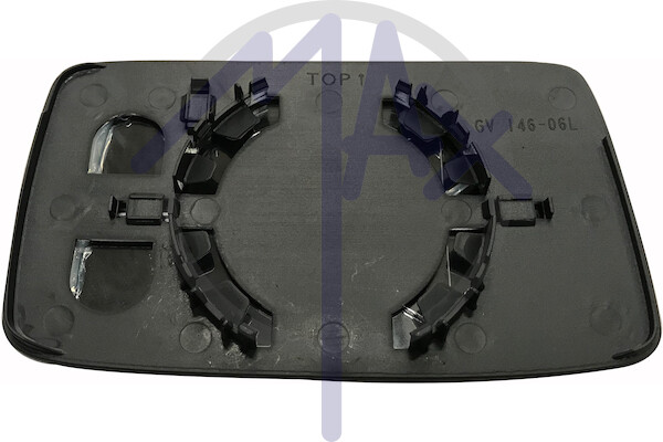 VETRO SPECCHIO RETROVISORE SEAT CORDOBA DAL 1993 AL 1998 SINISTRO C/PIASTRA