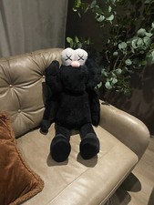 Kaws BFF Extra Large Plush Teddy Bear Black - 85cm - Brand New with Tags