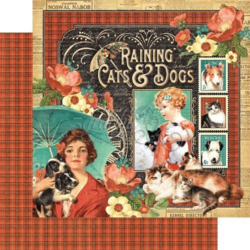 Raining Cats and Dogs 未開封BOX Raining Cats and Dogs - Canvas Gallery Wrap