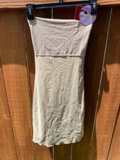 NWT SPANX 077A Hide  Seek Strapless Full Slip Nude SMALL 50