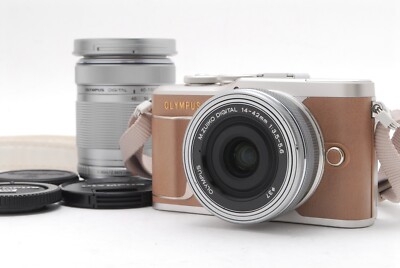 N MINT] Olympus PEN E-PL10 ED 40-150mm F/4-5.6 14-42mm F/3.5-5.6