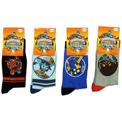 Skylanders Giants Kinder Socken im 4er Pack, Set Socken Strümpfe