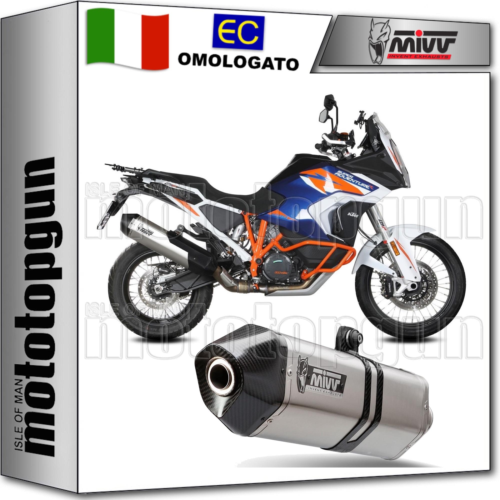MIVV SCARICO HOMCAT-OEM SPEED EDGE TITAN C KTM 1290 SUPER ADV R S T 2022 22