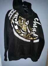 Pacific Culture Design Chunk Six9One Large Black Hoodie