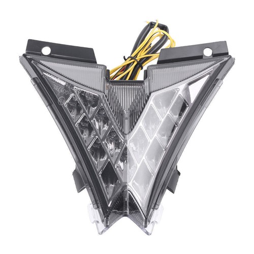 Smoke Integrated Tail Light w/ Signal Light Fit Aprilia RSV4 Tuono V4 2010-2016 - Picture 4 of 11