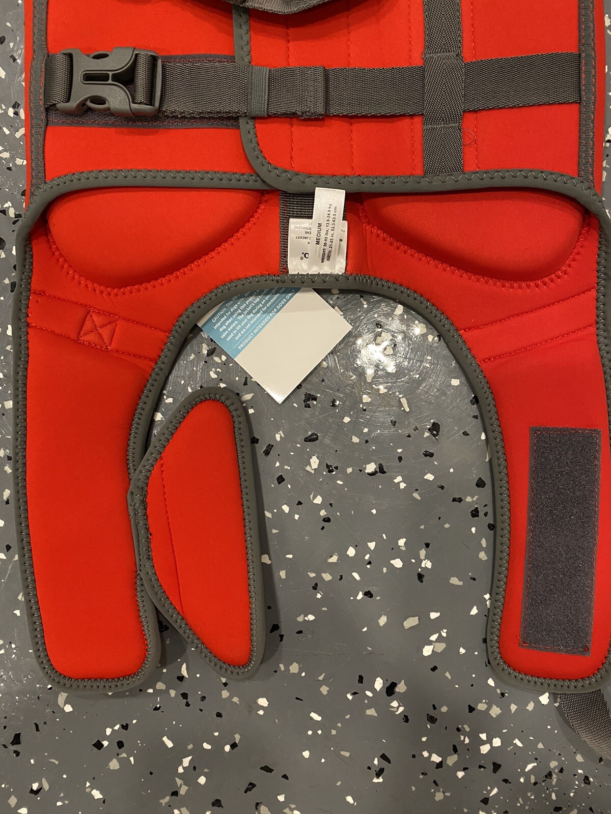 Dog Life Jacket Frisco Neoprene Medium Red NWT