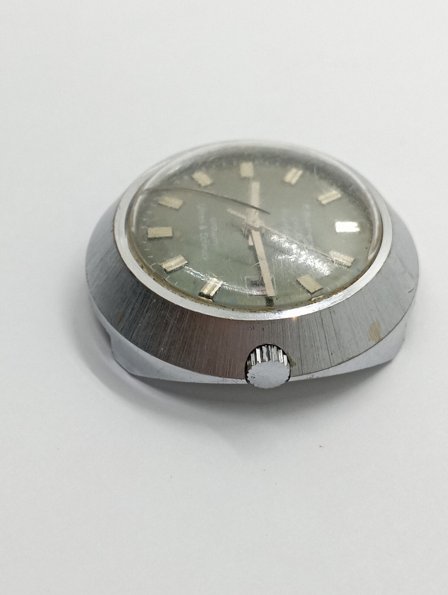 VINTAGE UFO E.BUCHERER Zeil 83 Frankfurt/M Ordiam Uhren