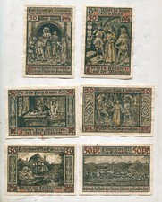 Pieniądze awaryjne: Eisenach Turyngia 6 sztuk (520)