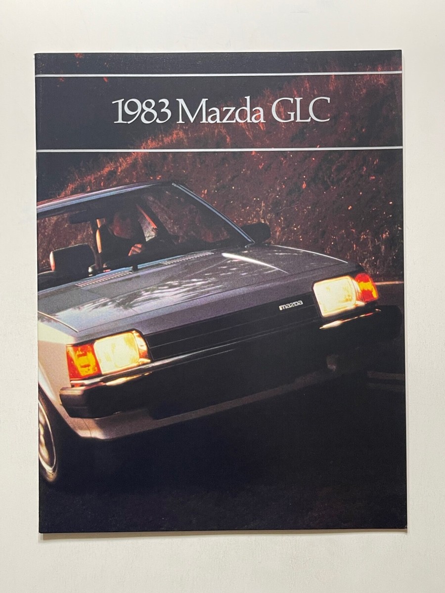 1983 Mazda GLC Cars Original Sales Brochure *Showroom Book* (24