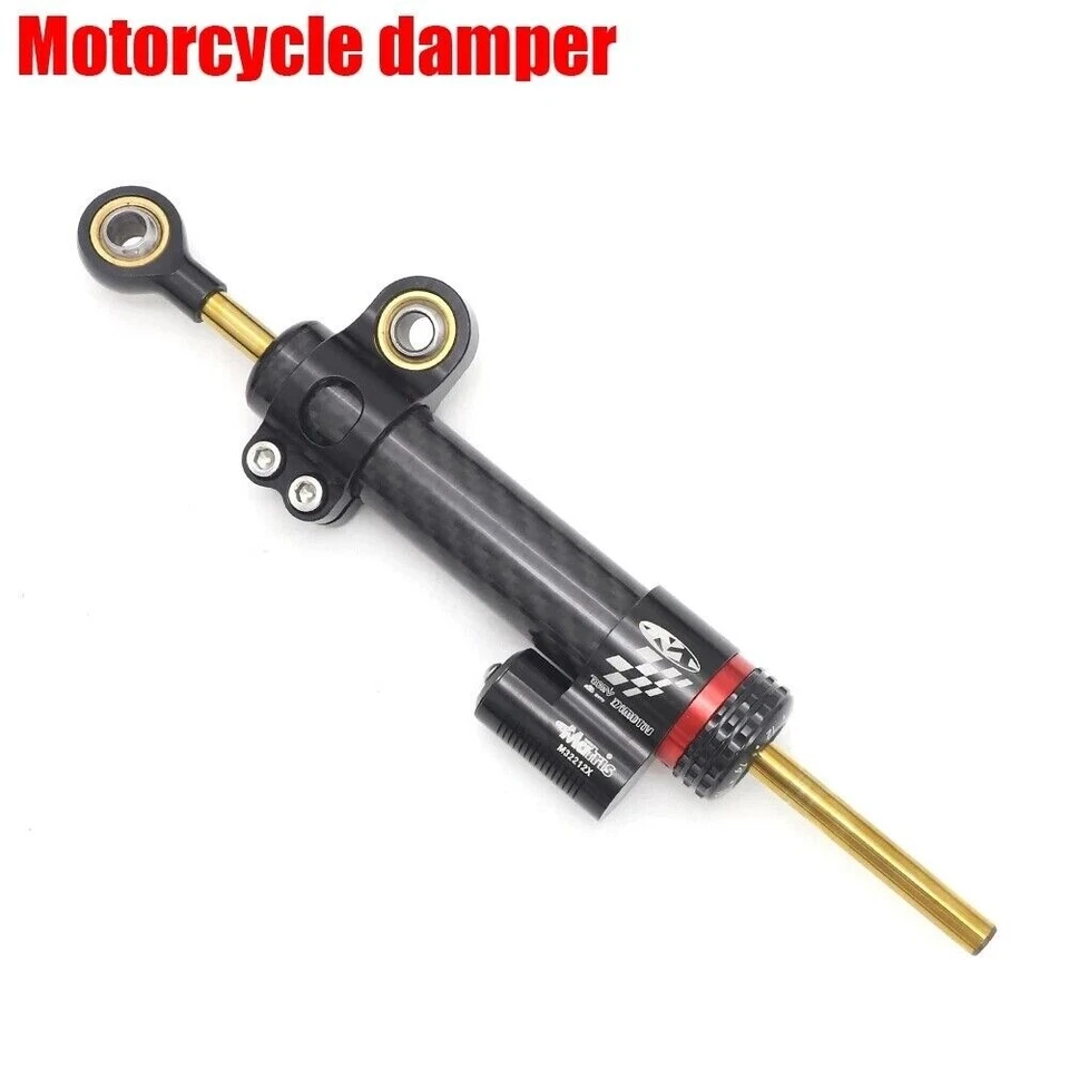Amortecedor de direção universal para Kawasaki Ninja Honda Yamaha R1 YZF-R3 R25 Tracer - Imagem 2 de 4