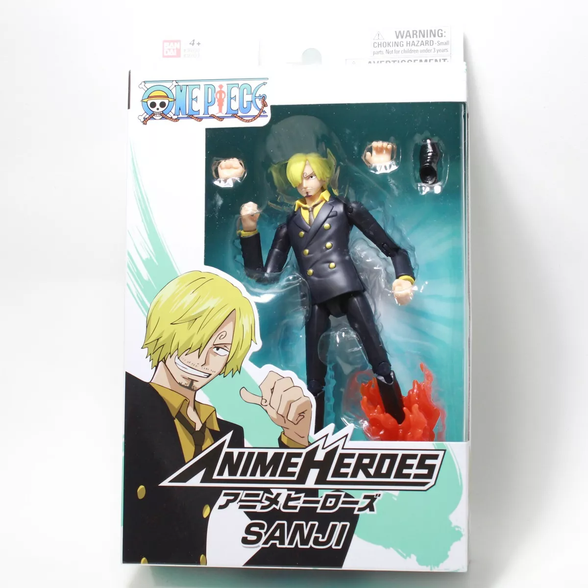 ONE PIECE - FIGURINE ARTICULEE SANJI ANIME HEROES