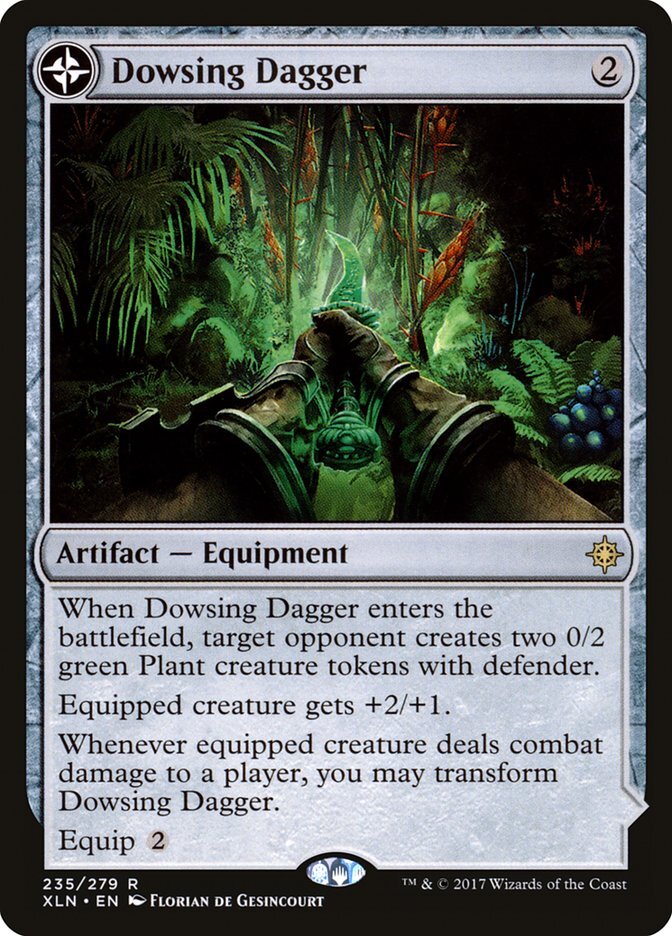 Magic the Gathering (mtg): XLN: Dowsing Dagger - Rare