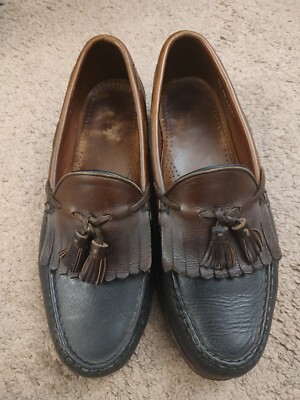 Allen Edmonds Nashua Loafers 9.5 Black Brown Tassel Kiltie Pebble Grain Preppy Allen Edmonds Nashua Tassel Loafer (Men) | Nordstrom main image 2