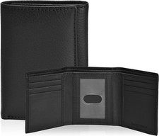 Cartera De Cuero Para Hombre Billetera Carteras Corta Cartera De Moda Clasico