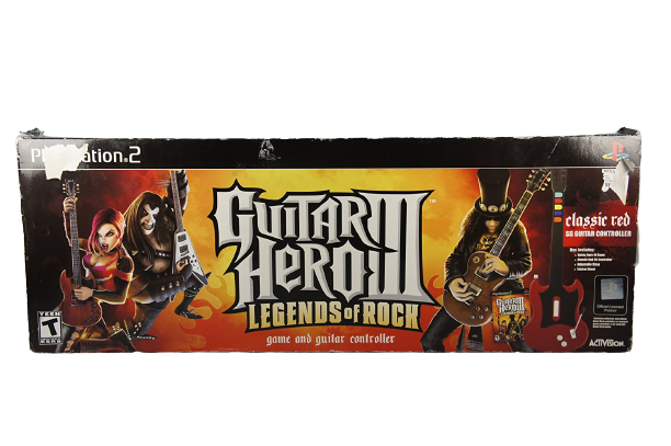 Guitar Hero III Legends of Rock Wired Bundle (Game Guitar) for  Playstation