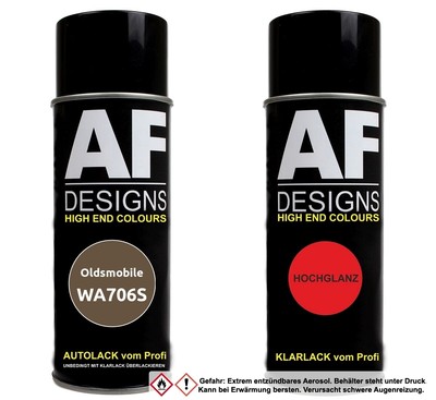 Spraydose für Oldsmobile WA706S Magna Steel Metallic Basislack Klarlack