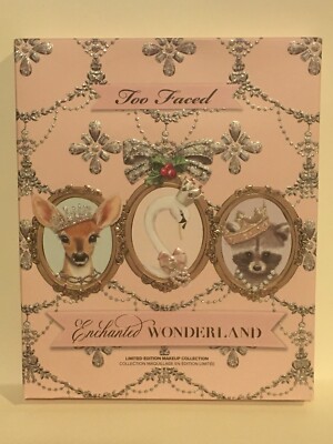 Too Faced Enchanted Wonderland Makeup Set Eyeshadows New In Box