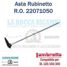 Leva Asta Rubinetto Benzina Lambretta DL 125/150/200 [22 CM]