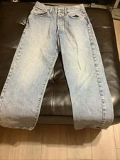 REPLAY Button Fly Womens Jeans~ Style 901~ Size 32~ Made In Italy
